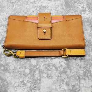 Fossil WILLA Cognac Women's Wallet